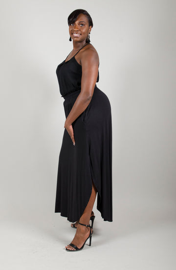 High-Waisted Maxi Skirt: Plus & Misses Sizes