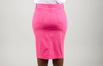 Knee Length Pencil Skirt: Plus Size