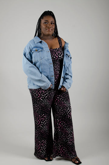 Oversize Denim Jacket: Plus Size