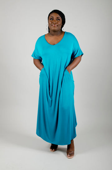 T-Shirt Maxi Dress: Plus Size